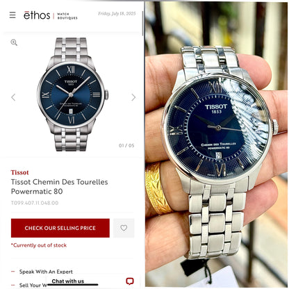 Men’s Classic Swiss Watch – Chemin des Tourelles Automatic 42mm