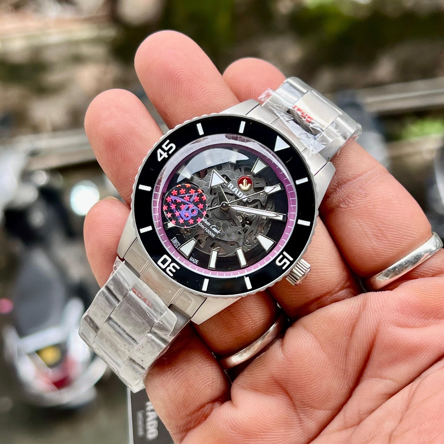 IMP Captain Cook – Premium Matte Grey Automatic Watch for Men