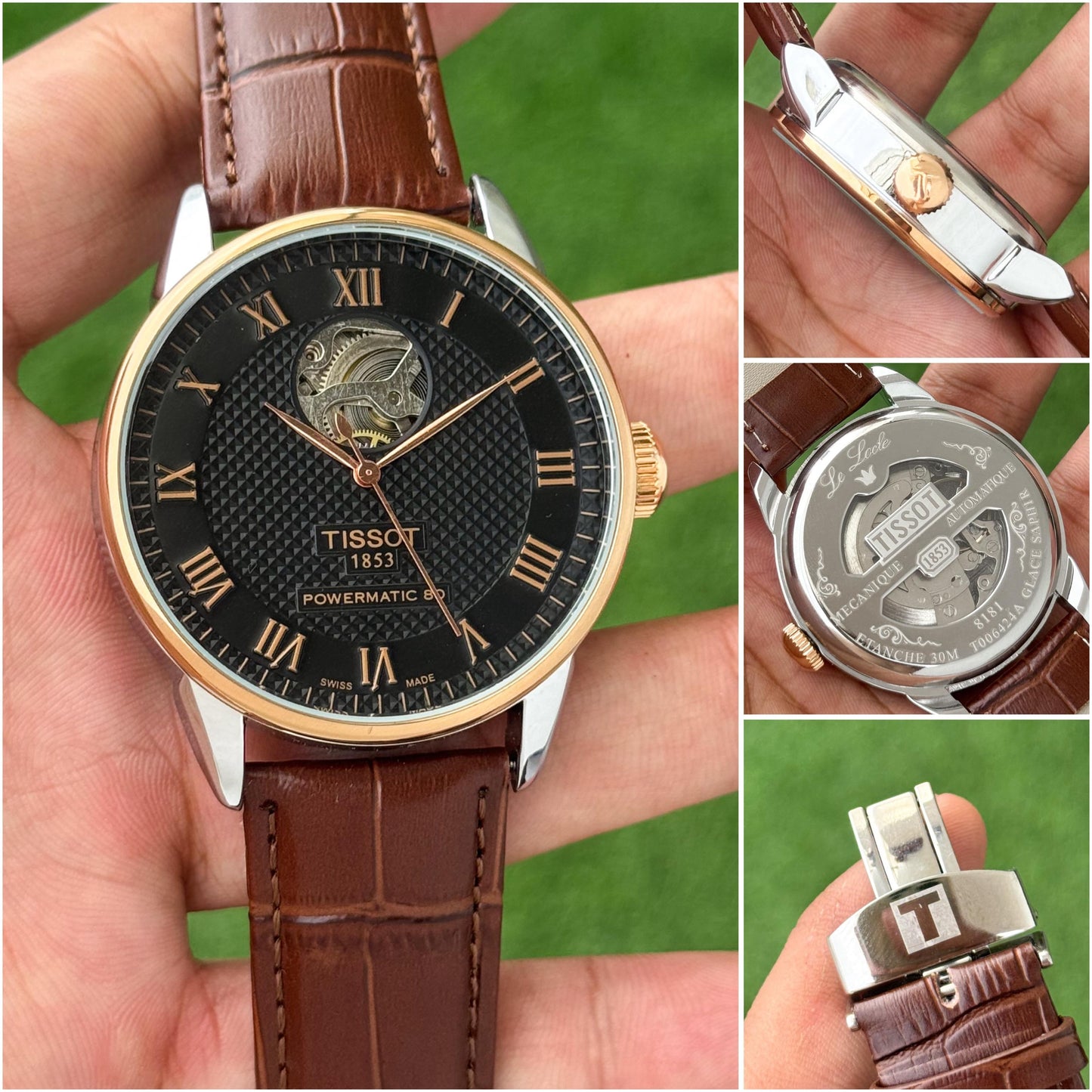 Luxury Back Open Watch – 7A Model | Japanese Movement | For Men