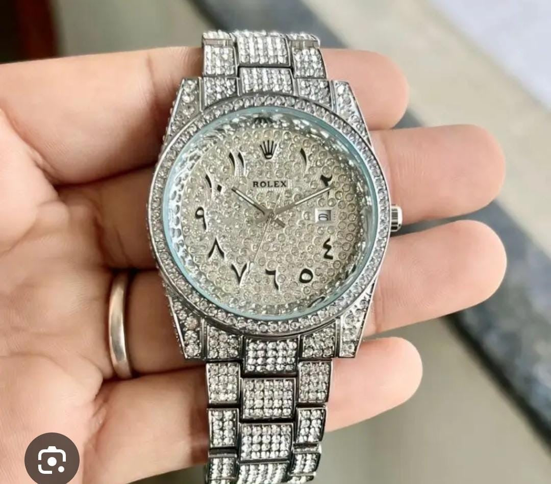 Men’s Diamond Collection Watch – Arabic Numbers | Party & Wedding Special