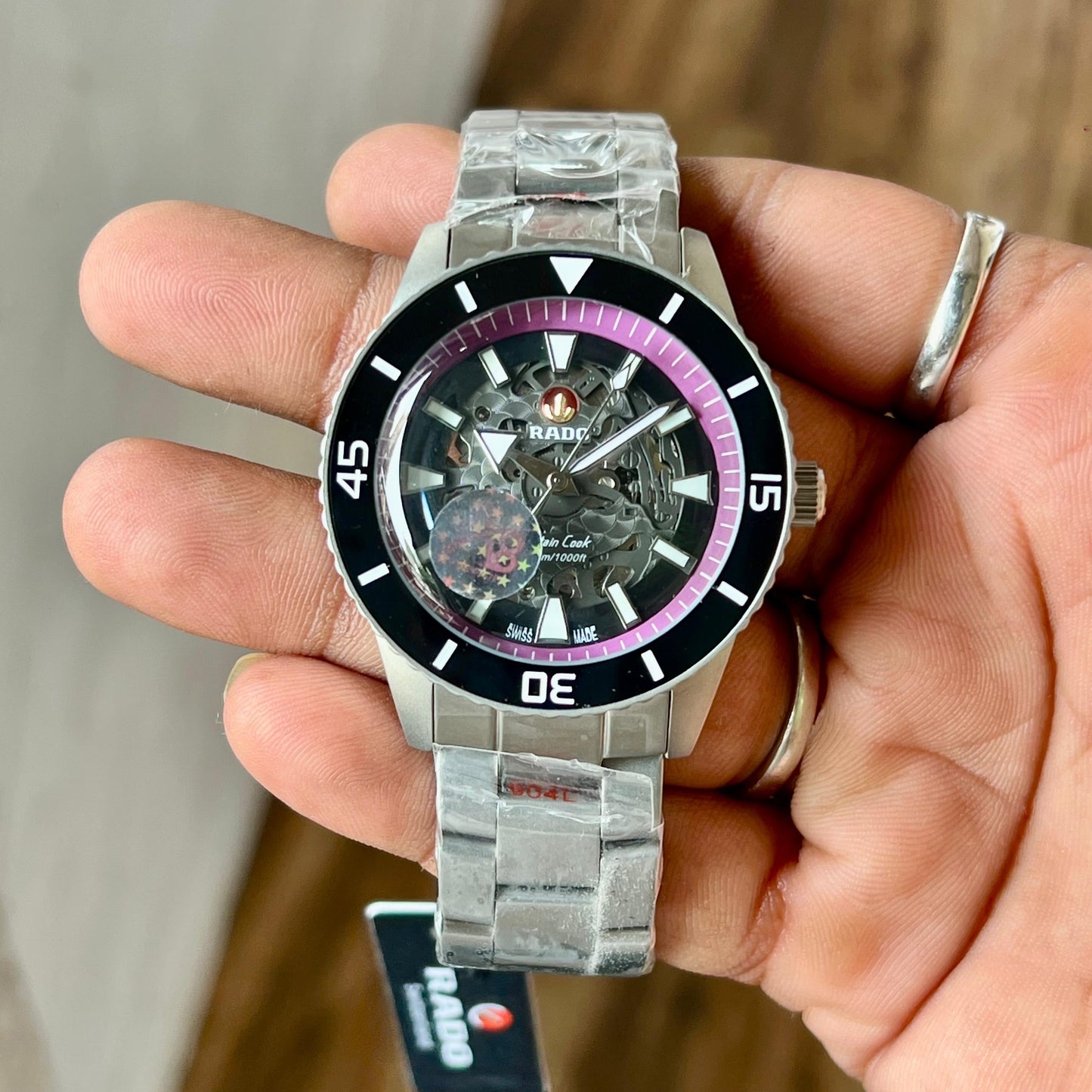 IMP Captain Cook – Premium Matte Grey Automatic Watch for Men