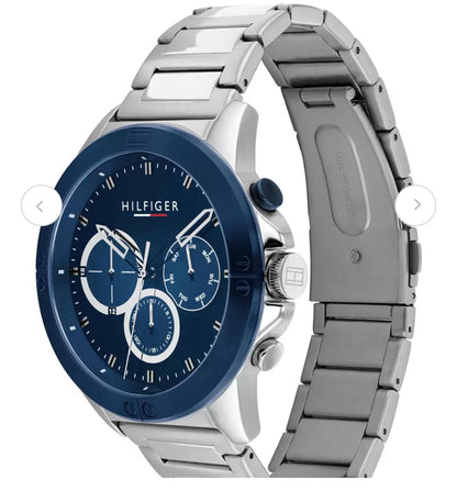 Men’s Premium Chronograph Watch – Blue Dial | Original Quality