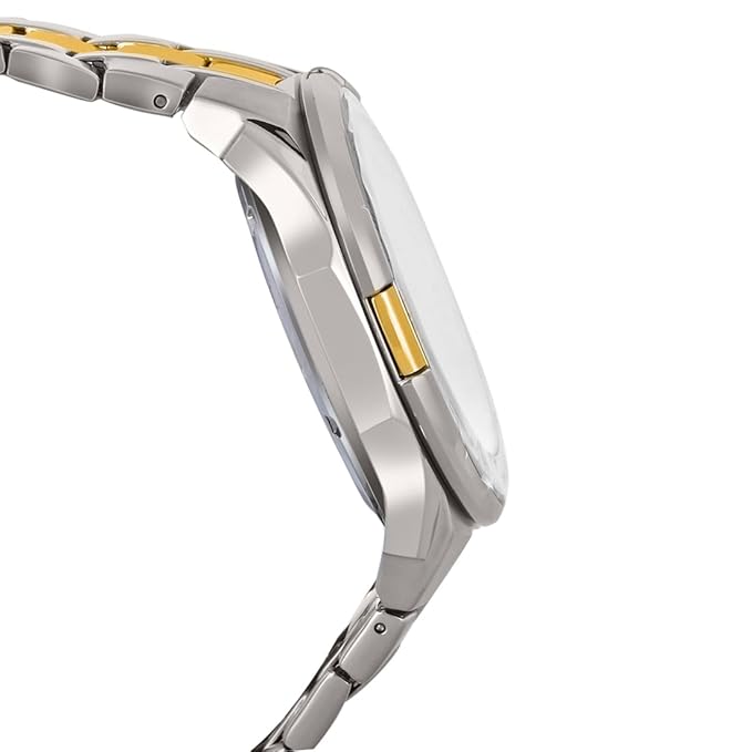 EX188 Chronograph Men's Watch – Dual Tone Steel, Black Dial, 100M Water Resistant