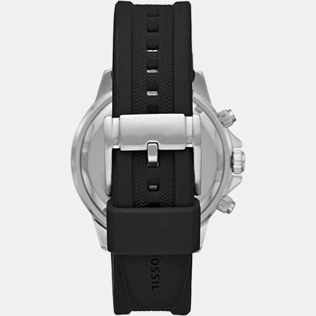 Bannon Men’s Multi-Function Quartz Watch | Black Dial & Silicone Strap – Premium Style & Performance