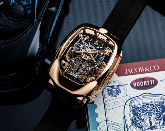 Chiron Tourbillon Rose Gold | Luxury Engine-Inspired Timepiece
