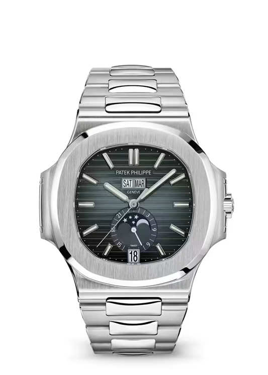 Annual Calendar Sport Watch for Men – Pure Steel | Premium Automatic Timepiece