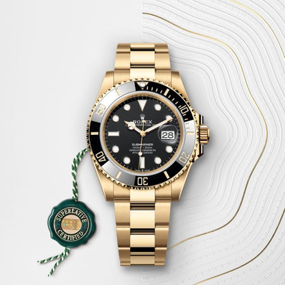 Submariner Date 41mm Yellow Gold – Luxury Automatic Watch for Men