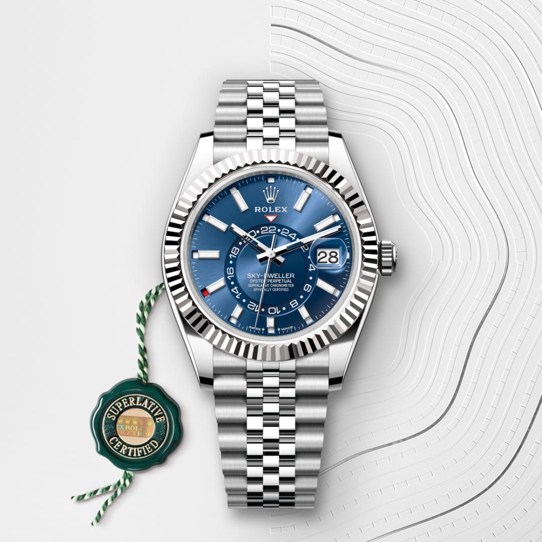 Buy  Sky-Dweller Blue Dial 42MM – Steel Oyster Luxury Model
