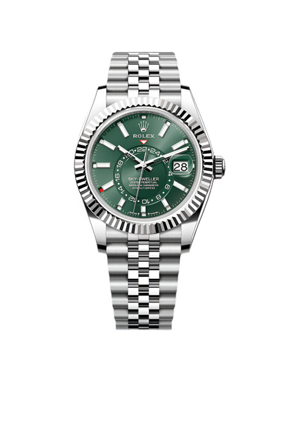 Sky-Dweller 42MM for Men – Pure Steel Oyster Luxury Model