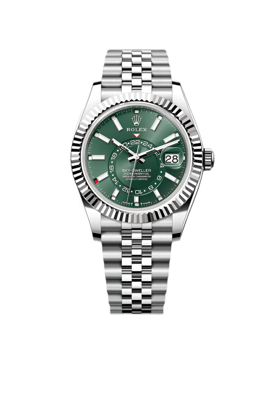 Sky-Dweller 42MM for Men – Pure Steel Oyster Luxury Model